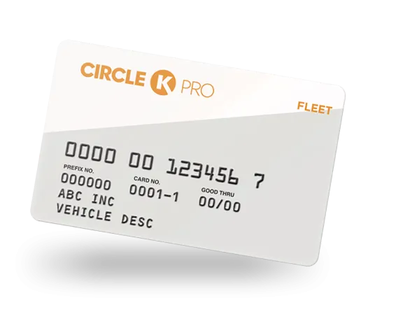 Circle K Pro Fleet card