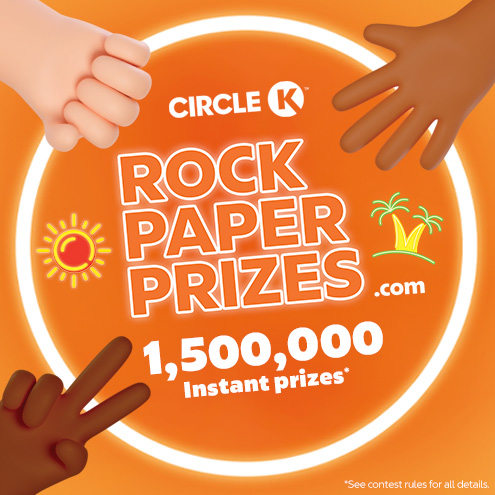 Rock Paper Prizes Circle K Canada